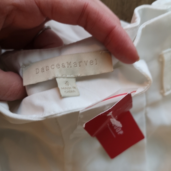 Dance and Marvel high-waisted white pants with tags - Picture 4 of 5